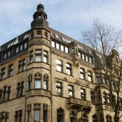 Außenfassade der Engelbrecht Krawiec Rechtsanwaltskanzlei. EKR - Engelbrecht Krawiec Rechtsanwälte - Düsseldorf